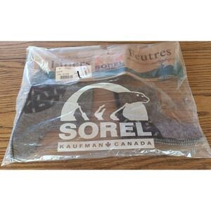 Vintage Sorel Kaufman Canada Genuine Boot Wool Replacement Liner Sock Junior 10